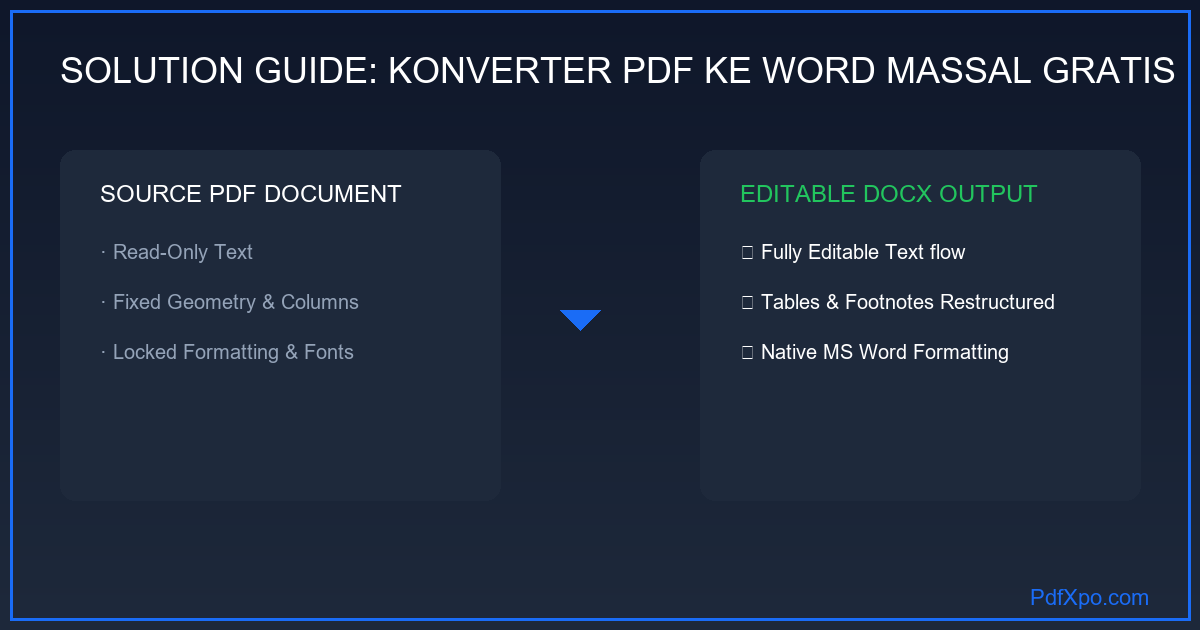 Konverter Pdf Ke Word Massal Gratis – Gratis Online