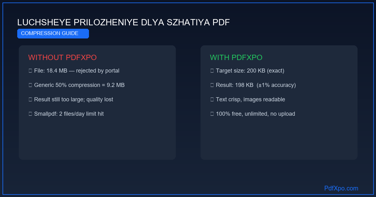 Лучшее приложение для сжатия PDF – бесплатно