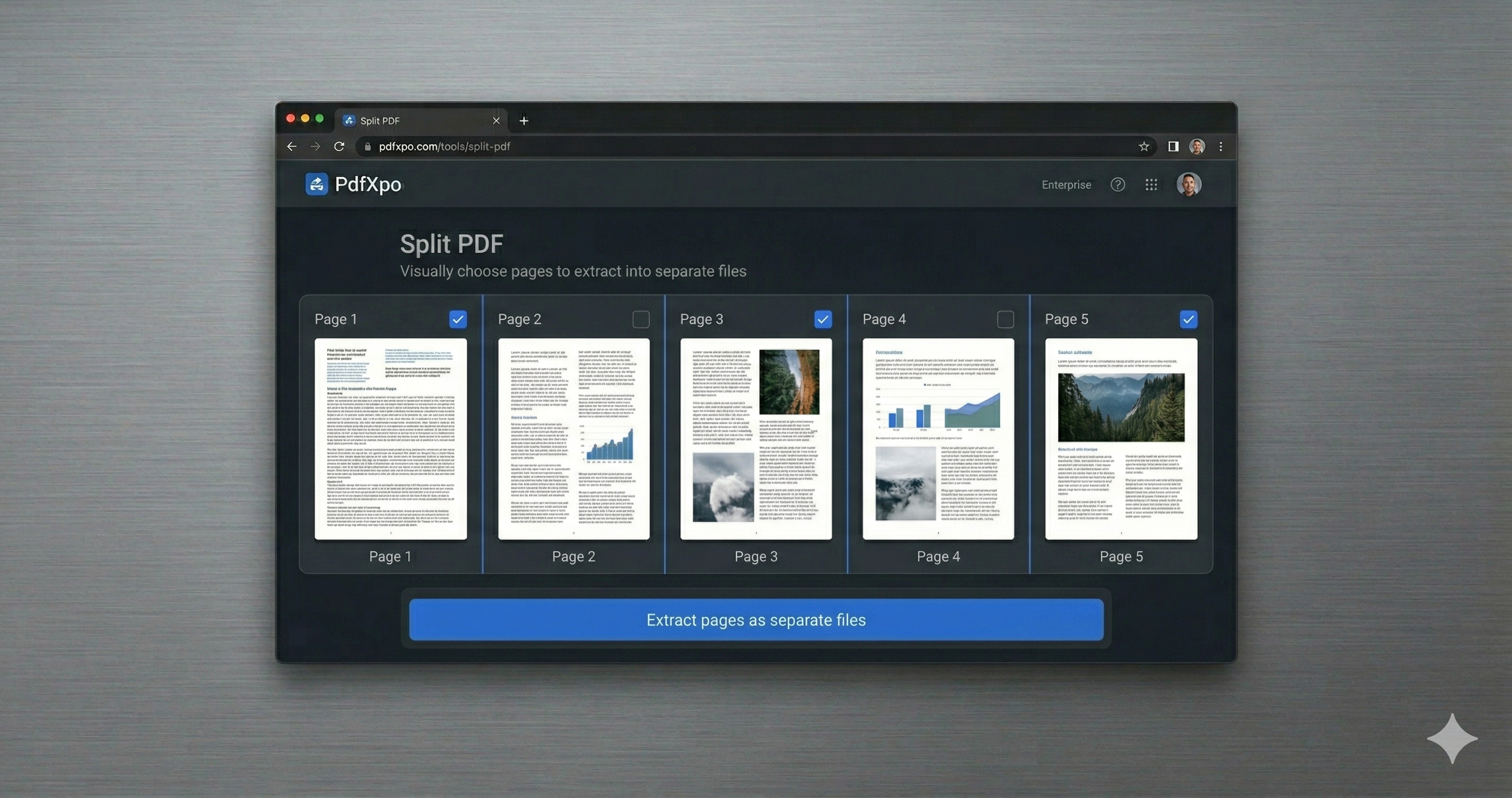 Split a PDF in Half