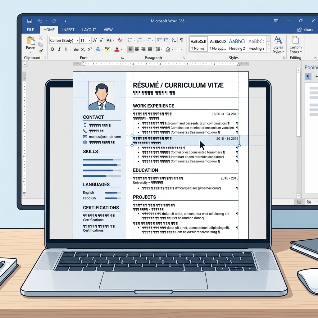 Convertir Currículum PDF a Word editable – Mantén el diseño